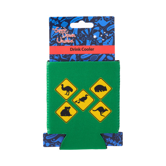 Aussie Flag Stubbie Cooler Assorted