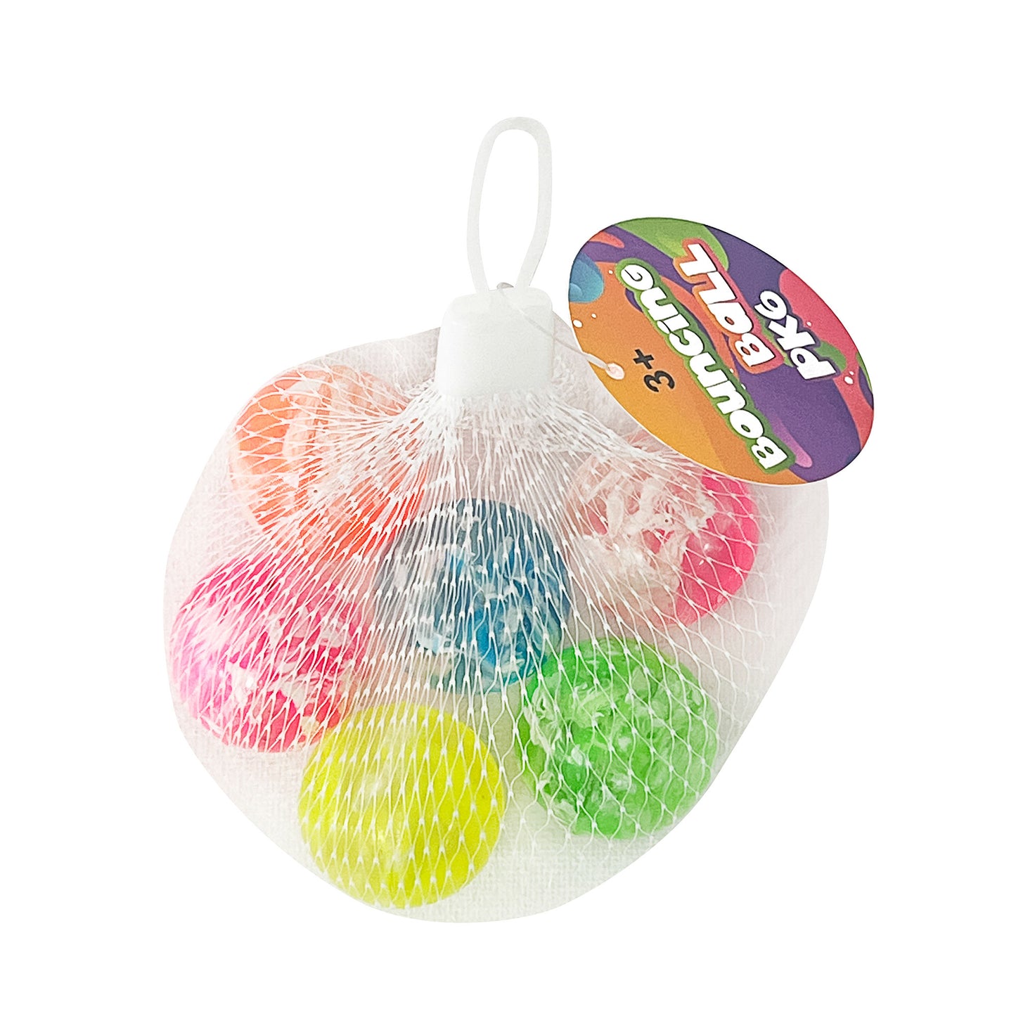 Small Bouncing Rubber Balls 6pk