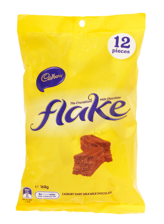 Cadbury Flake Chocolate Sharepack 168g 12PK