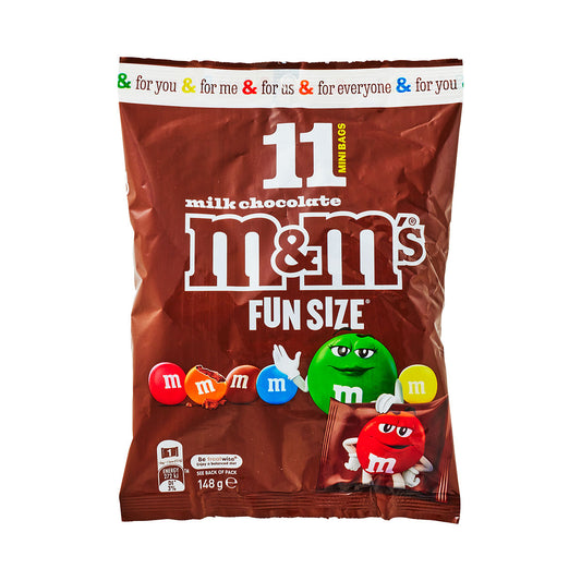 M&M Chocolate Funsize Sharepack 148g 11PK