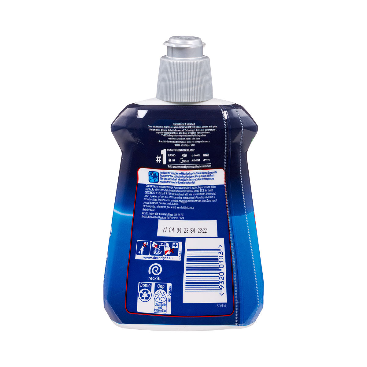 Finish Rinse Aid 250mL Twin Pack