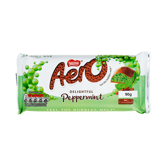 Nestle Aero Bar Milk Chocolate Peppermint 90g