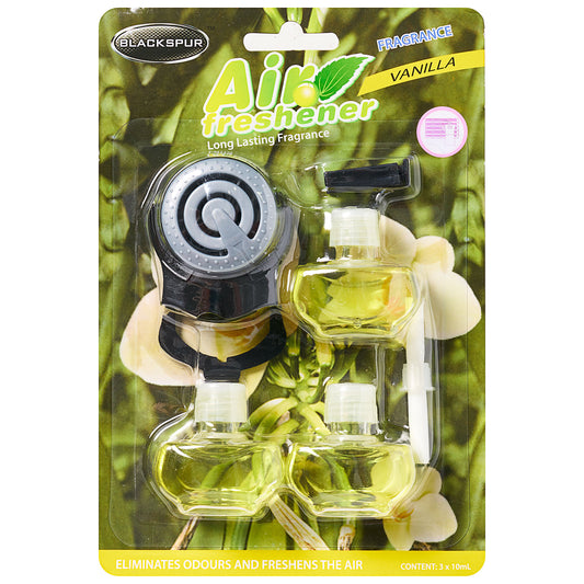 Blackspur Car Clip Air Freshener 10mL 3pk Assorted Fragrances