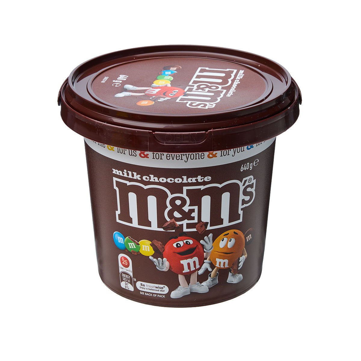 M&M's Milk Bucket 640g