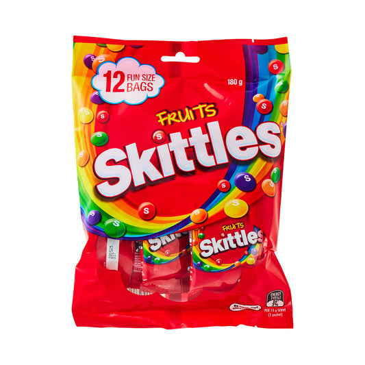 Skittles Chewy Fruit Sharepack 12pk 180g