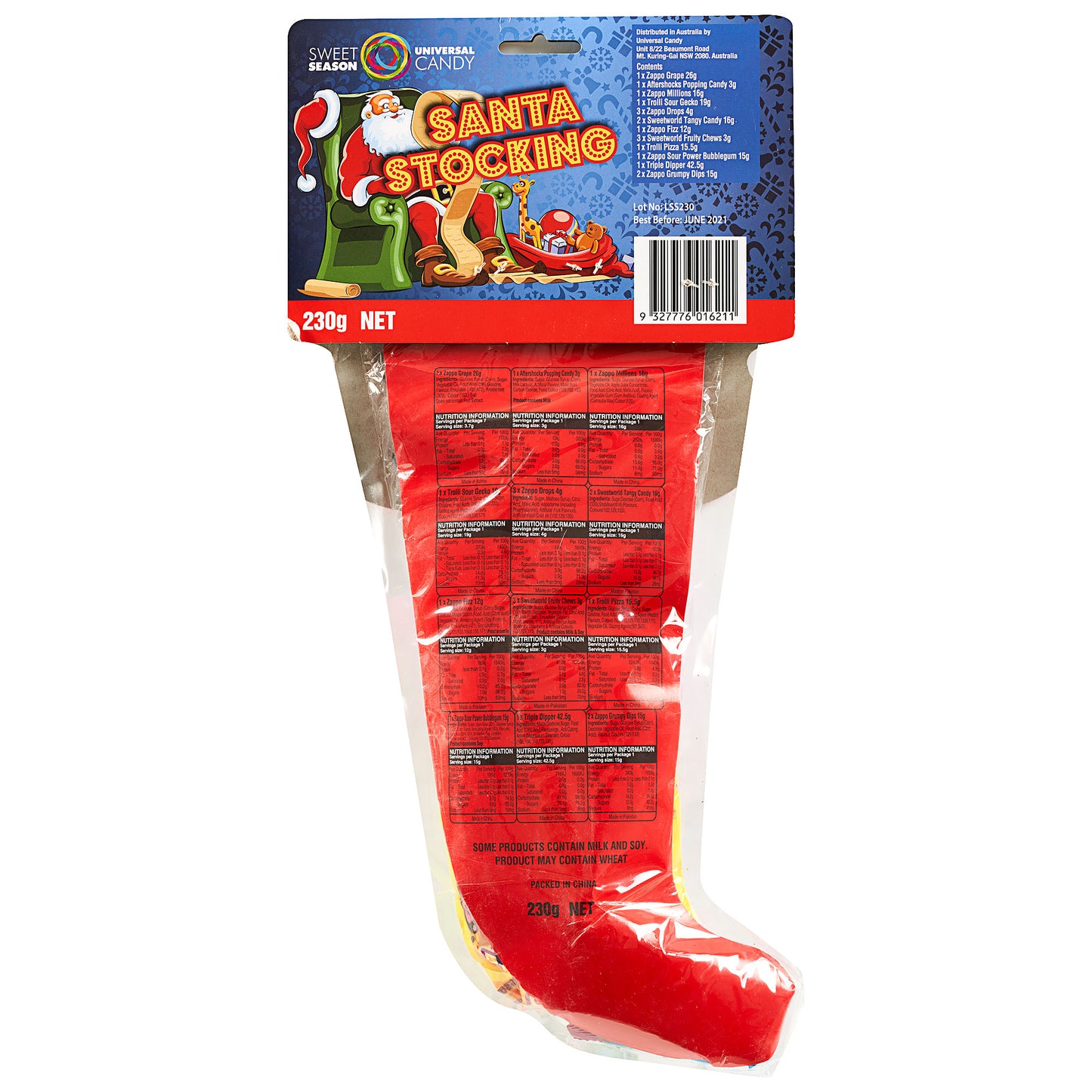 Santa Stocking 230g