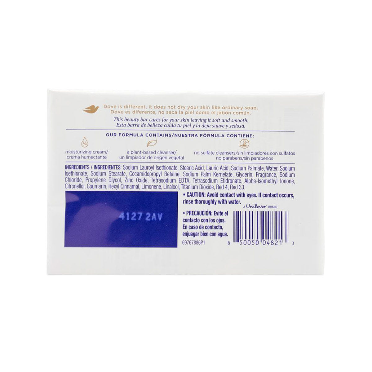Dove Beauty Soap Bars Pink 4x 90g