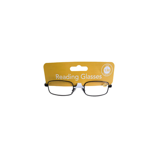 Easy Reader Glasses 150 Black Metal
