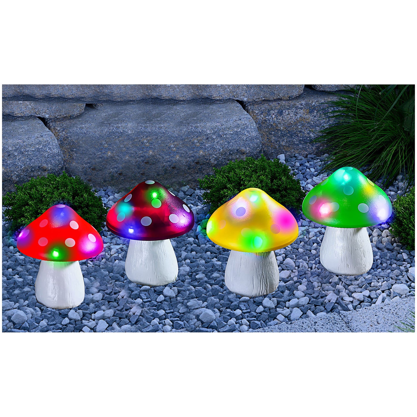Solar Magical Mushroom Light