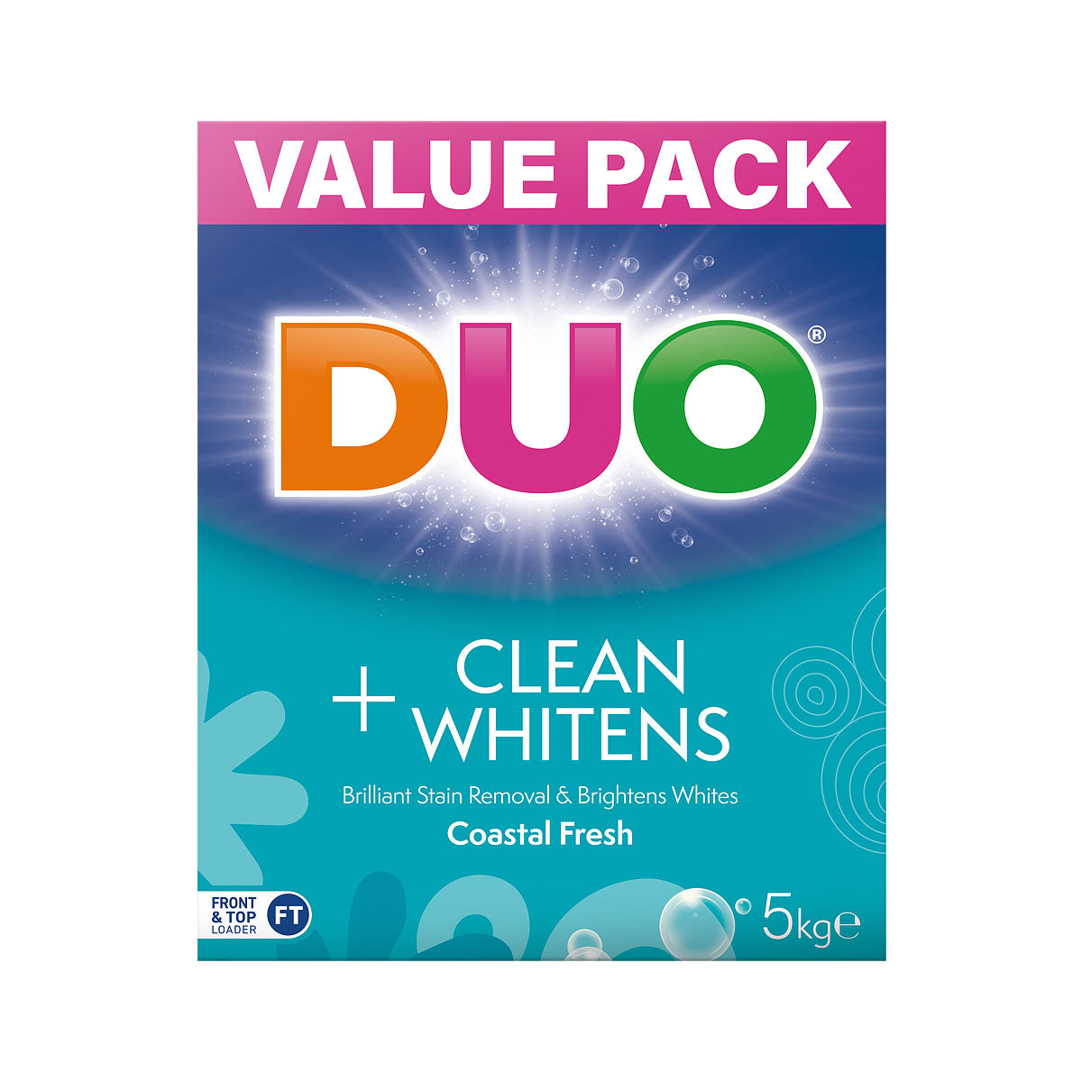 Duo Cleans & Whitens Laundry Powder 5kg