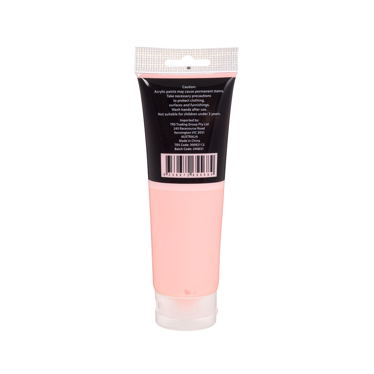 Acrylic Colour Paint Tube Pink 125mL
