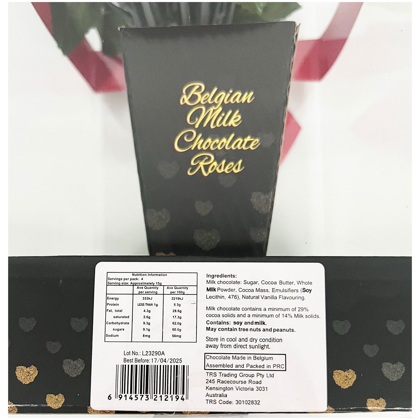 Belgian Milk Chocolate Rose Bouquet