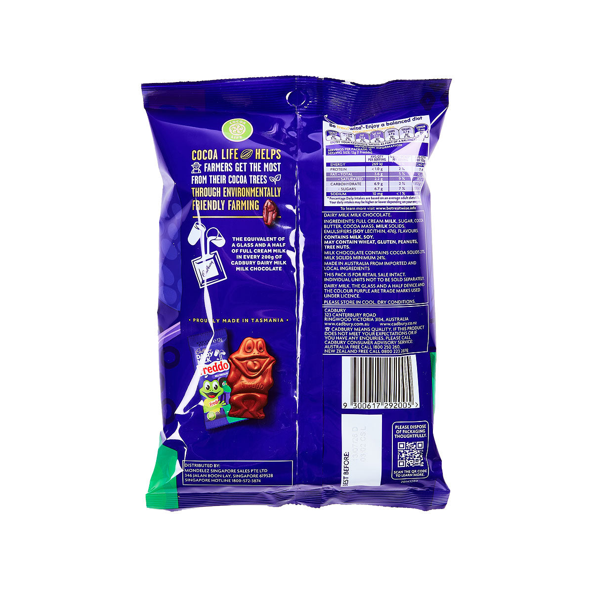 Cadbury Freddo Chocolate Sharepack 144g 12pk