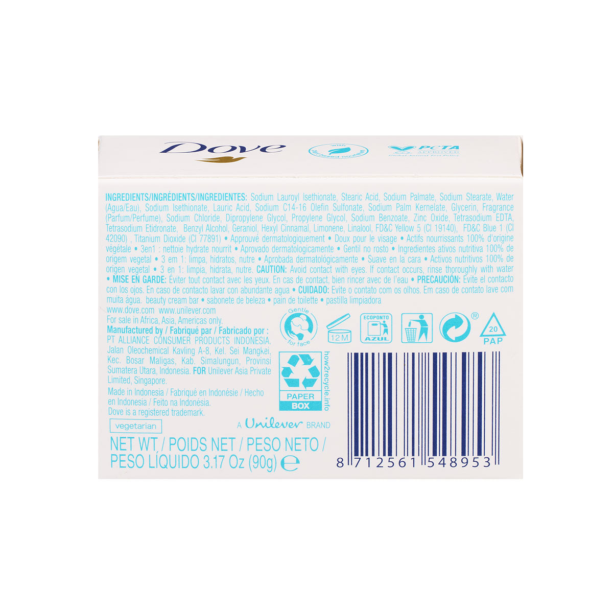 Dove Soap fresh Restore 100g