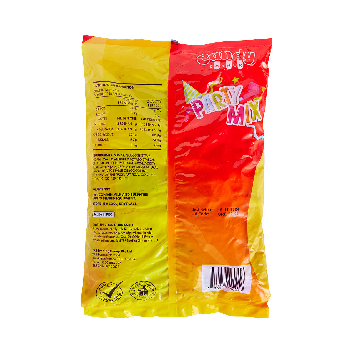 Candy Corner Party Mix Lollies 1kg