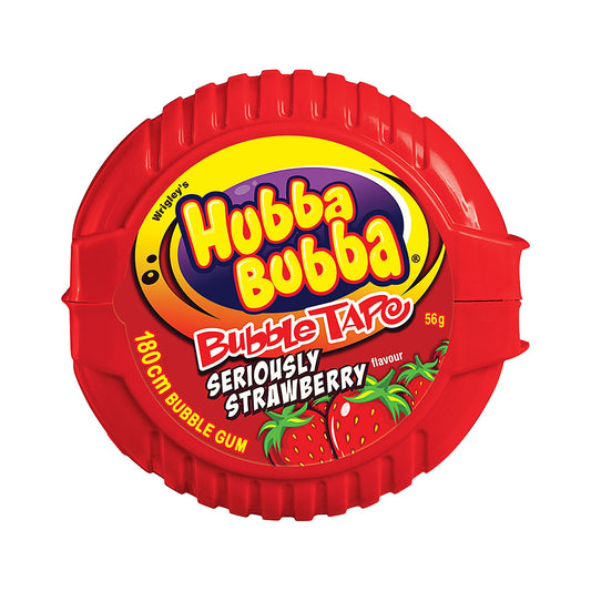 Hubba Bubba Strawberry Tape 56g