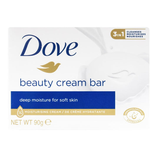 Dove Soap White Beauty Bar 90g