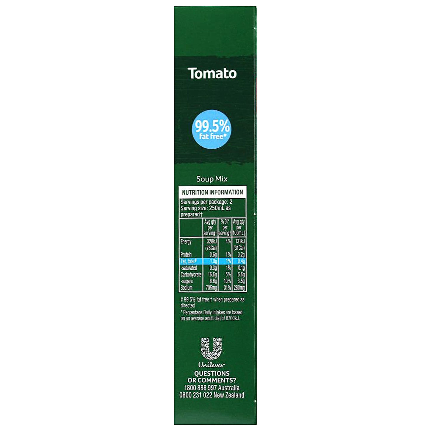 Continental Cup A Soup Tomato 40g 2pk