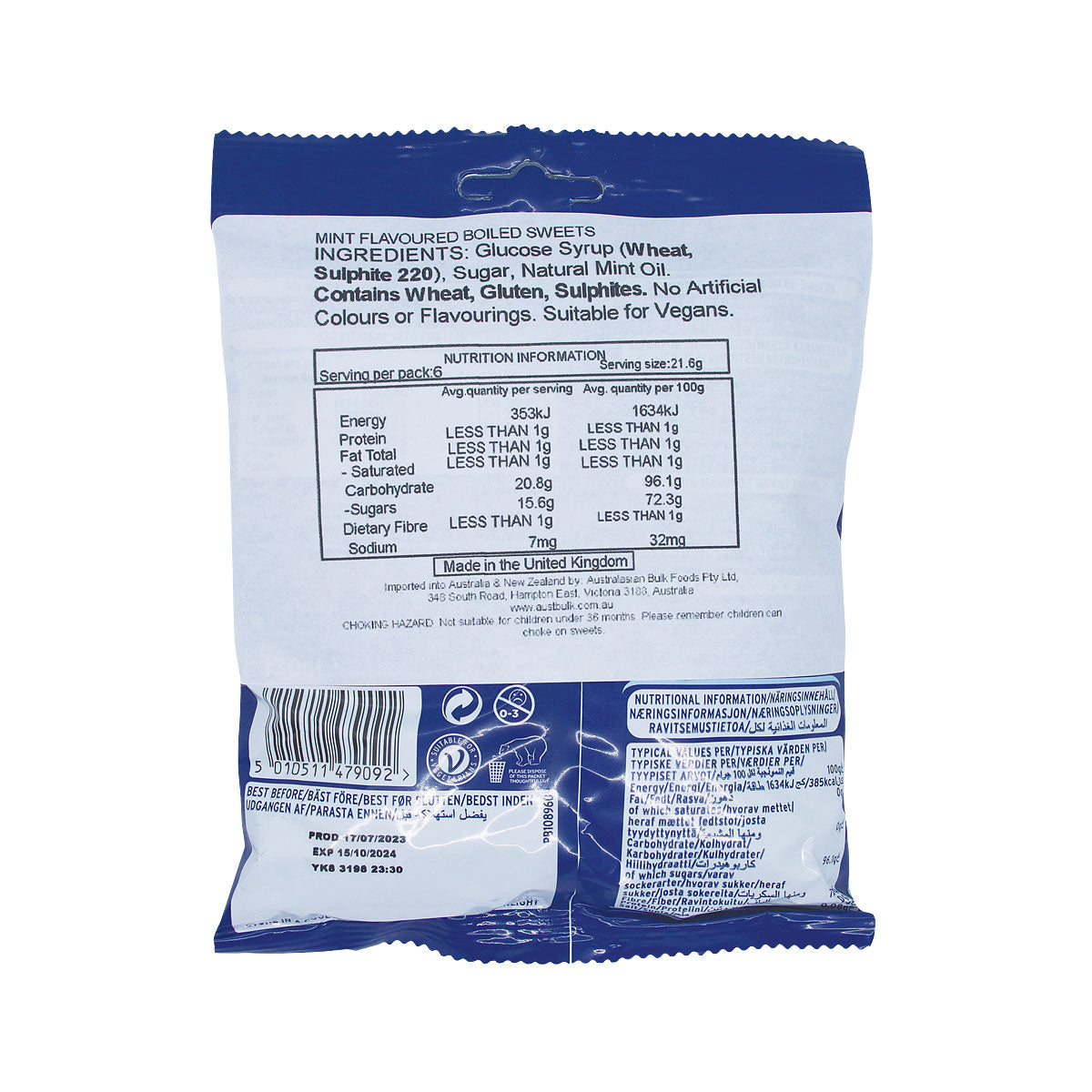 Fox's Glacier Mints 130g