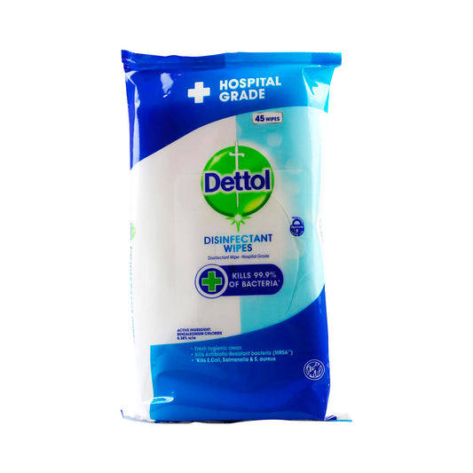 Dettol Disinfectant Wipes 45pk