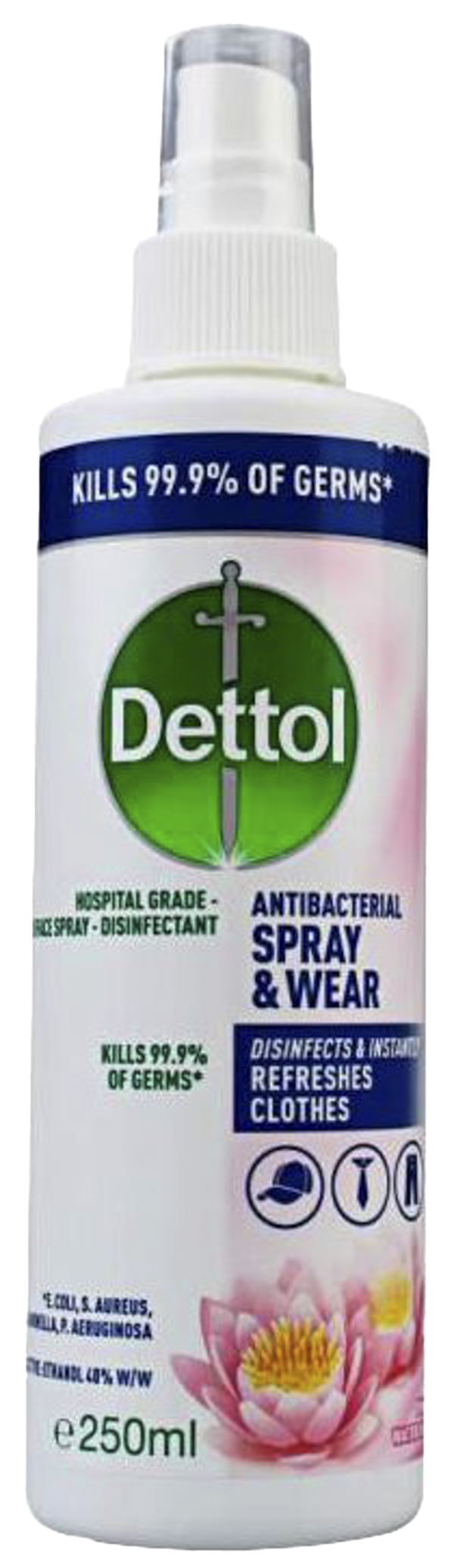 Dettol Spray & Wear Pink Waterlily 250mL