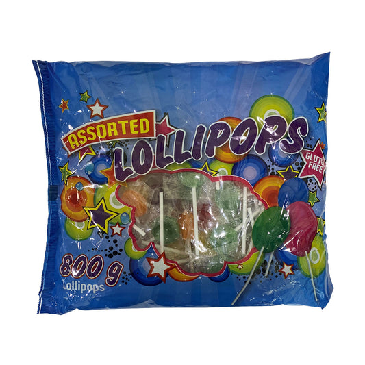 Lollipops Assorted 800g