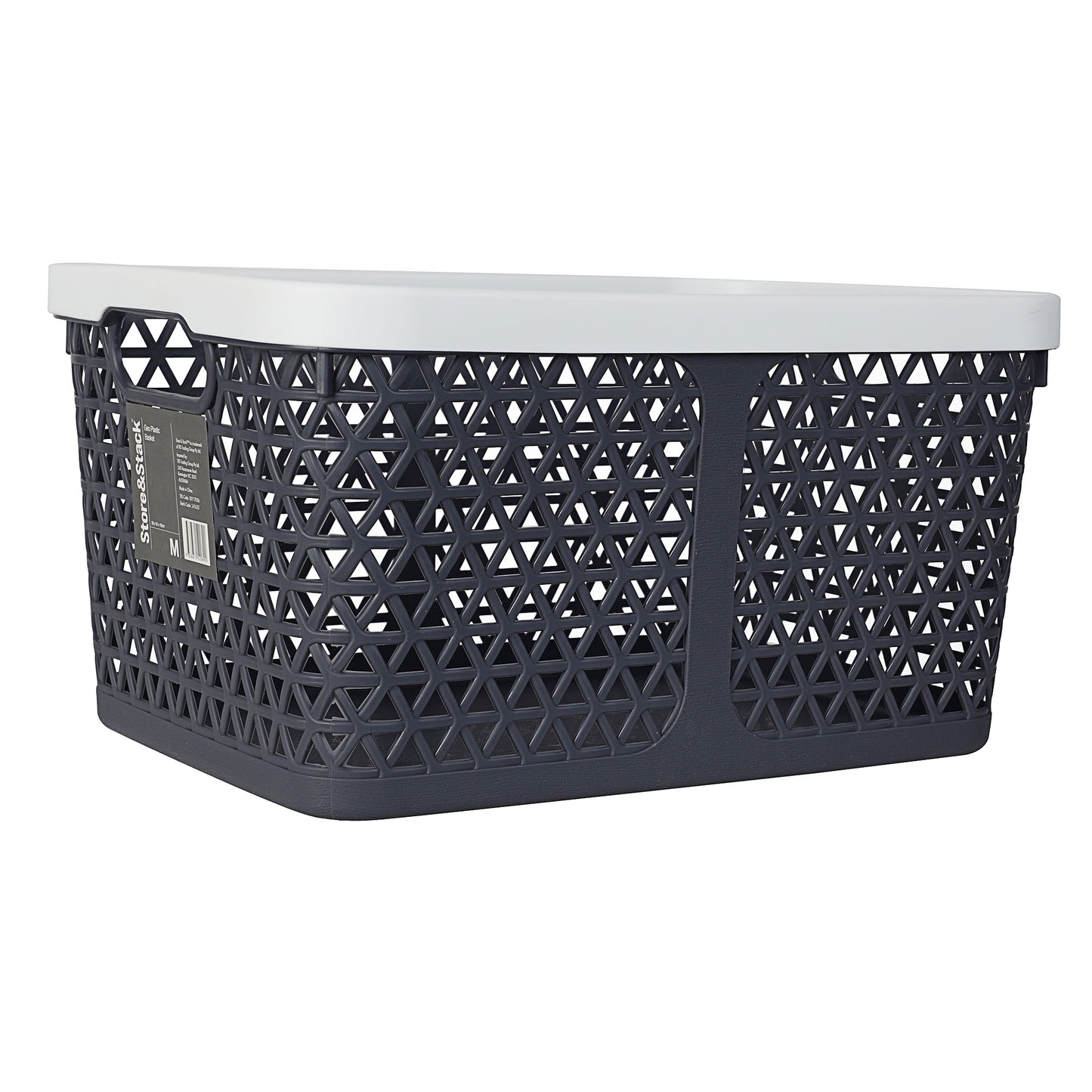 Geo Plastic Basket Medium