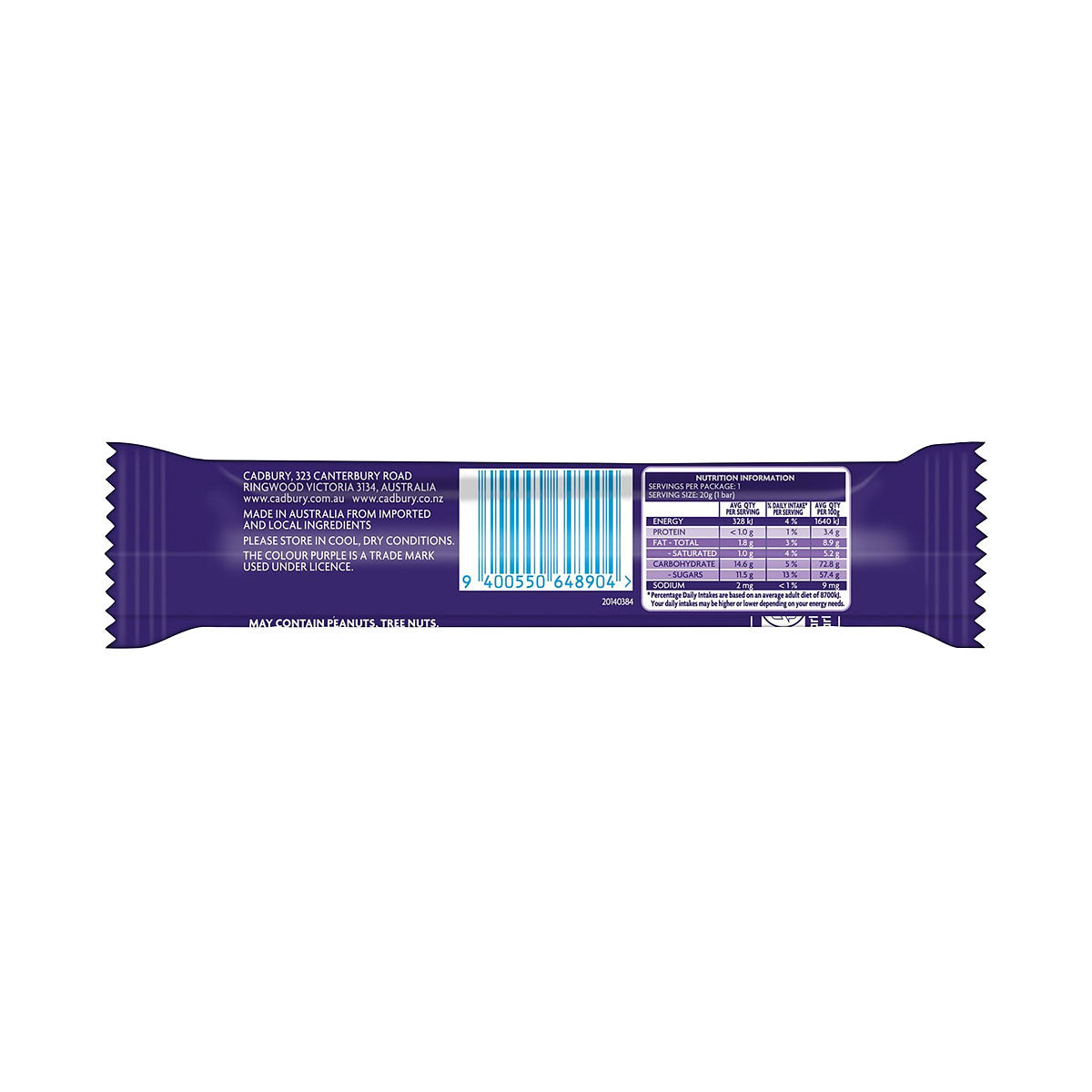 Cadbury Chocolate Fish 20g