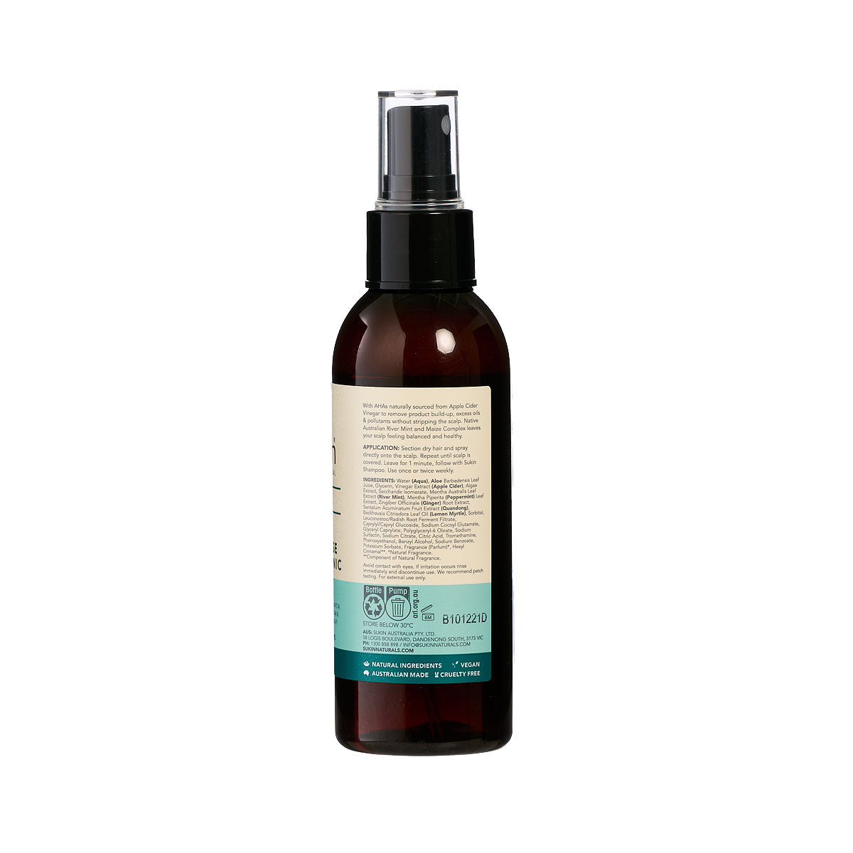 Sukin Deep Cleanse Purifying Tonic Spray 125mL