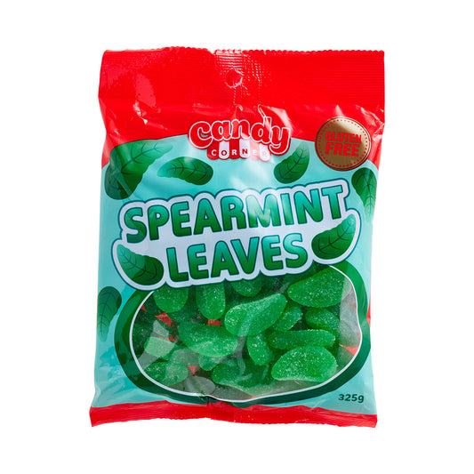 Candy Corner Spearmint Leaves Lollies 325g