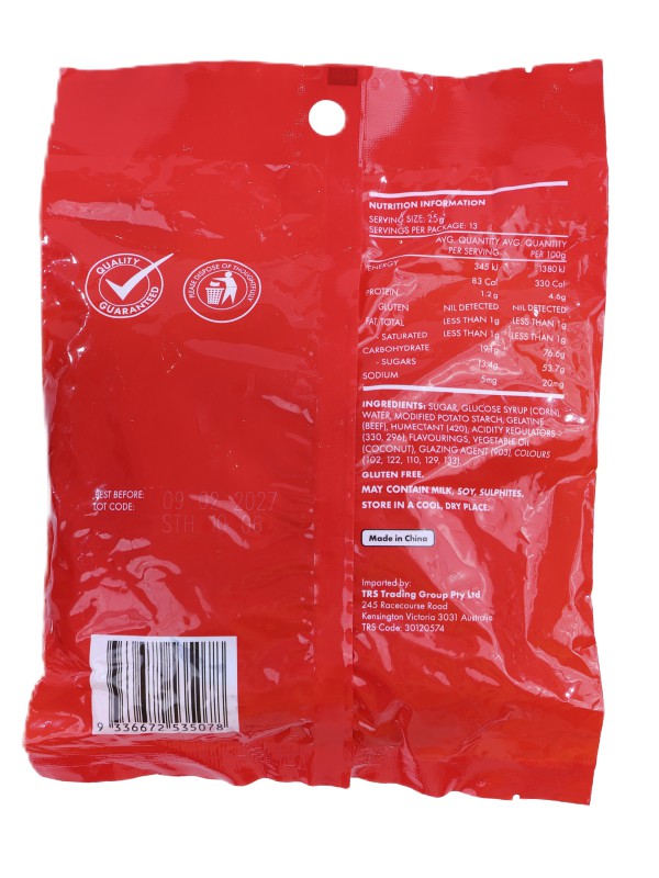 Candy Corner Lollie Snakes 325g