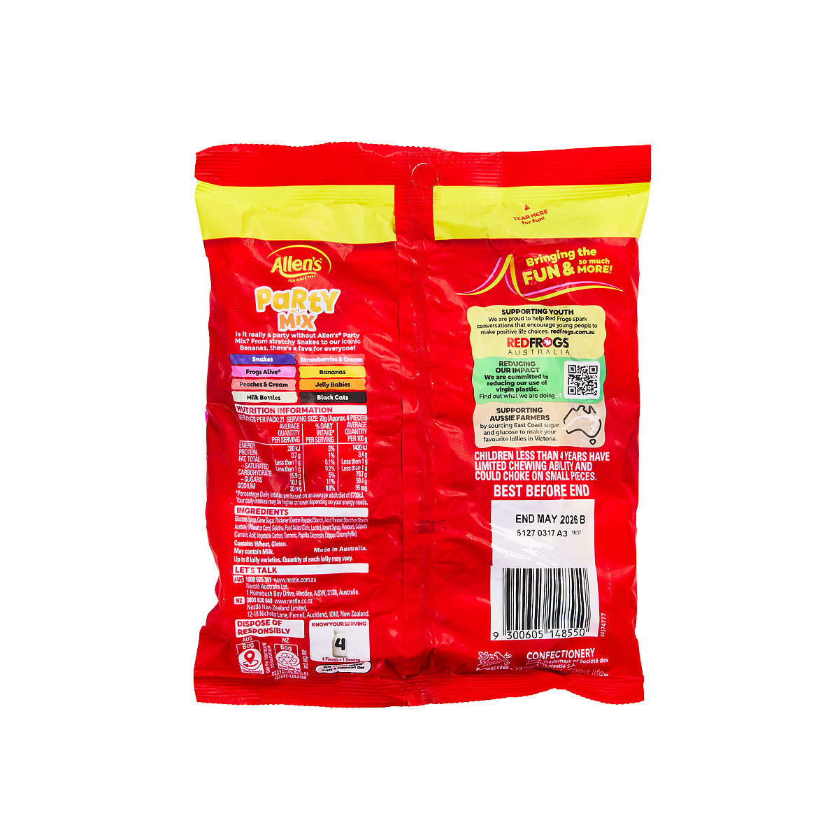 Allens Fam Size Party Mix 420g