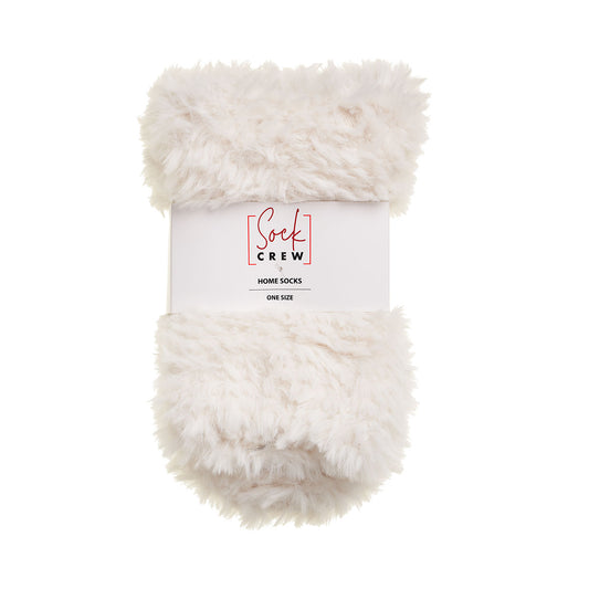 Women's Fluffy Cosy Socks Marshmallow