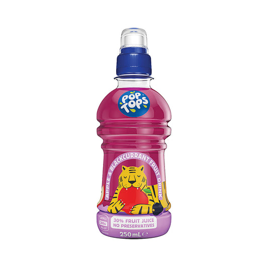 Pop Top Apple Blackcurrant Juice 250mL
