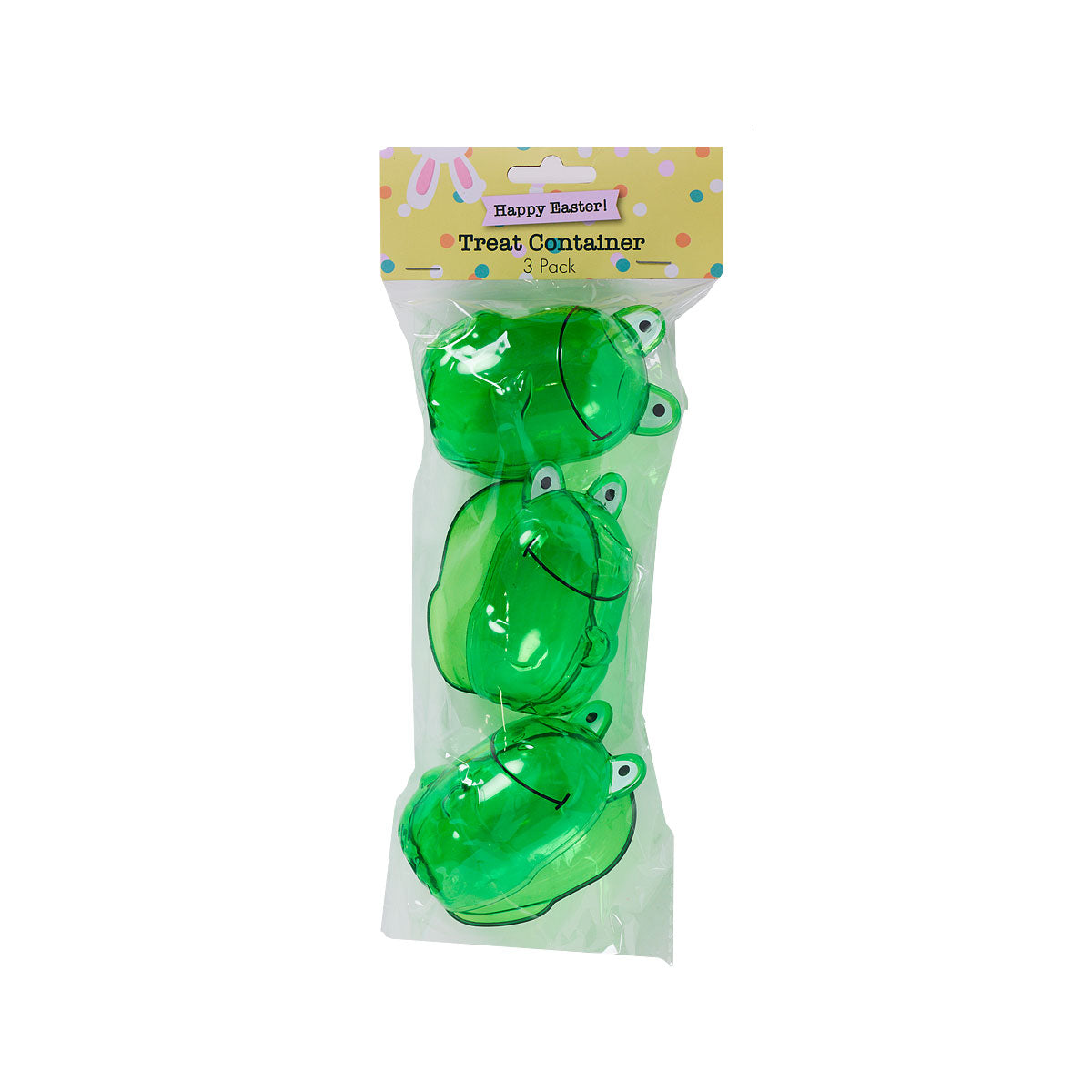 Easter Carrot/Frog Treat Containers 3pk