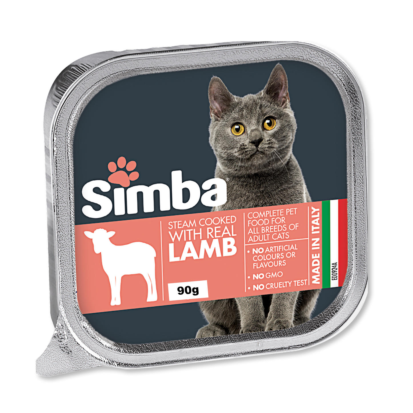 Simba Cat Food Lamb 90g