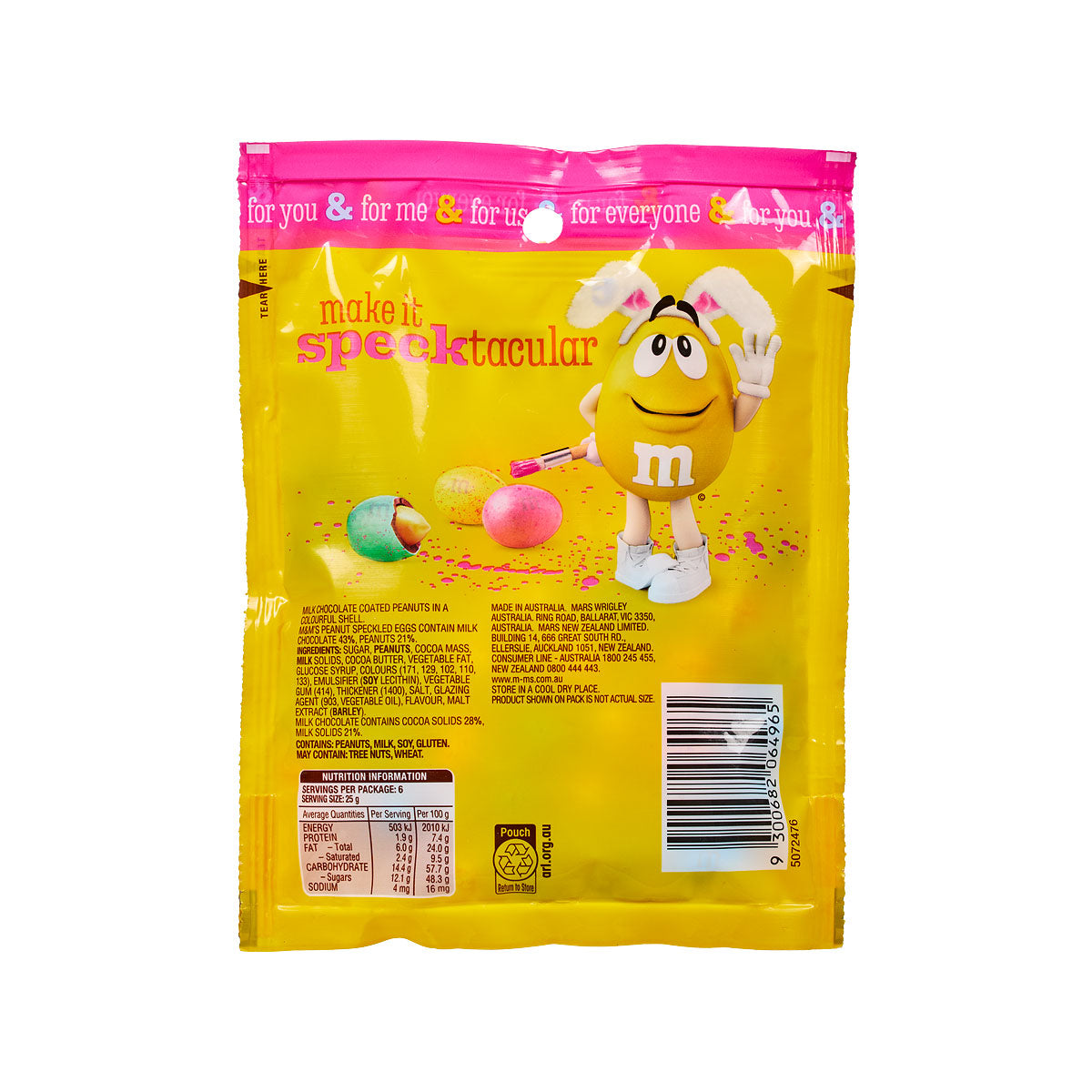 M&M's Peanut Speckled Eggs 150g