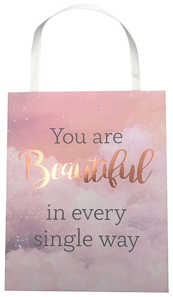 'You Are Beautiful' Hanging Plaque