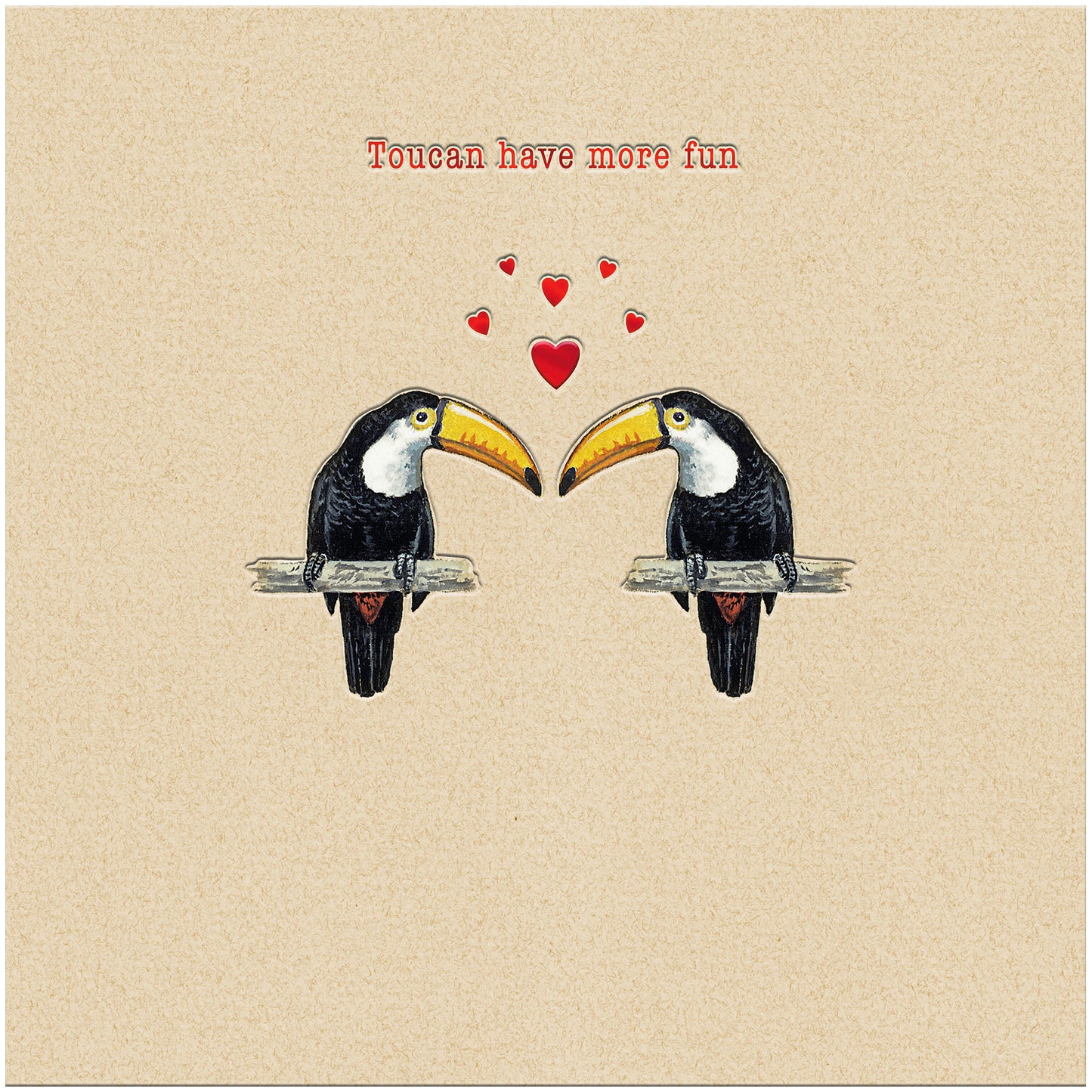 Valentine's Day Card Toucan Love