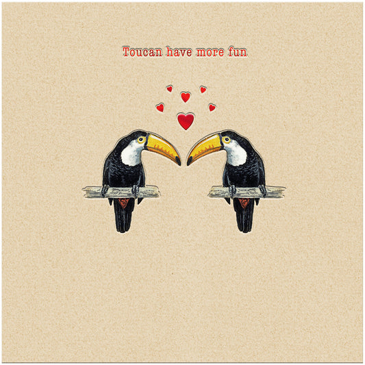 Valentine's Day Card Toucan Love
