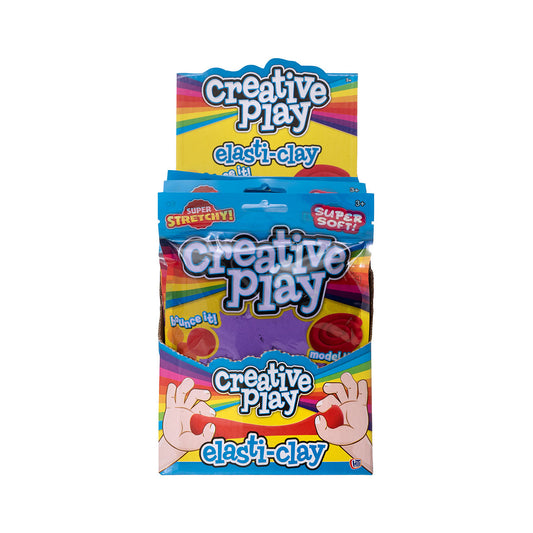 Elastic Clay Assorted Colours