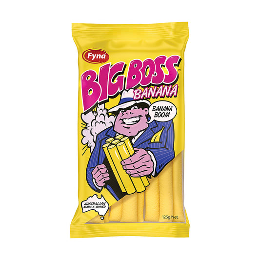 Fyna Big Boss Banana Sticks 125g