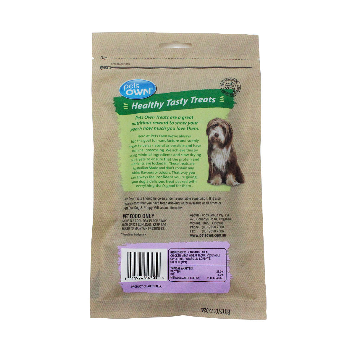 Pets Own Roo Sticks 5pk