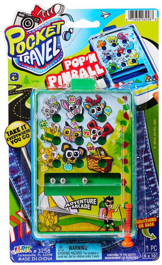 Pocket Game Pop N' Pinball