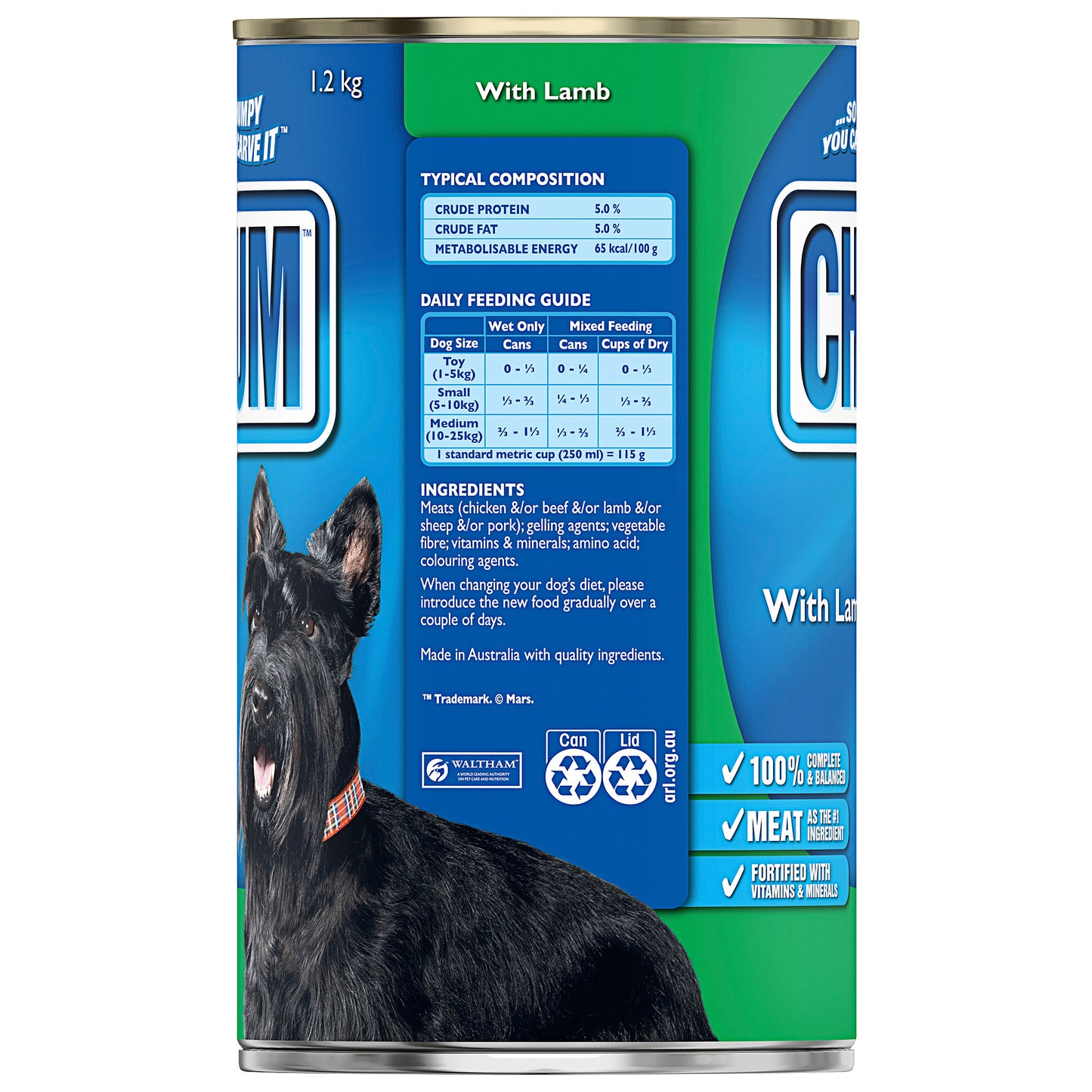 Chum with Lamb 1.2kg