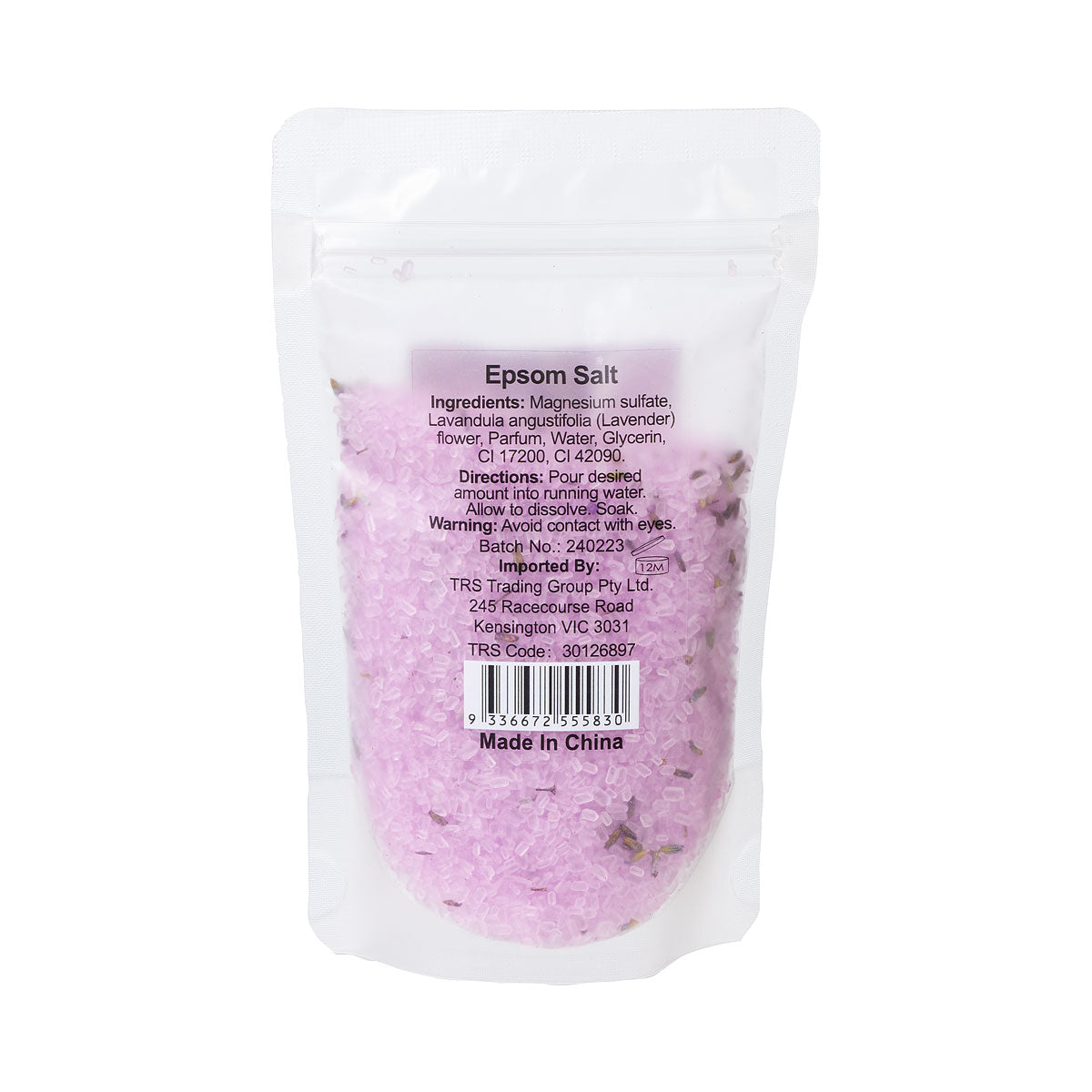 Epsom Salt Jasmine & Lavender 250g