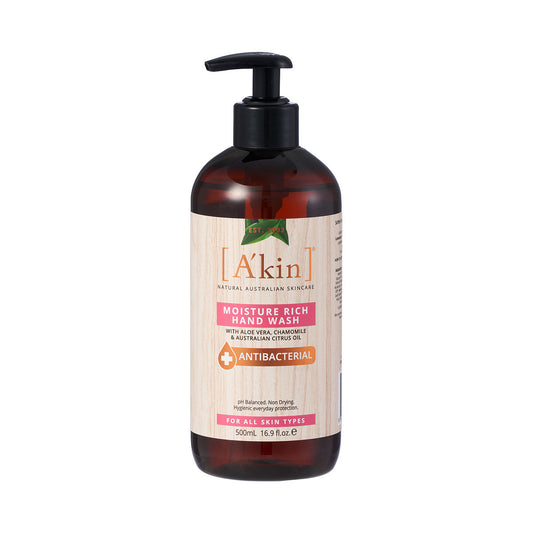 Akin Moisture-Rich Hand Wash Antibacterial 500mL