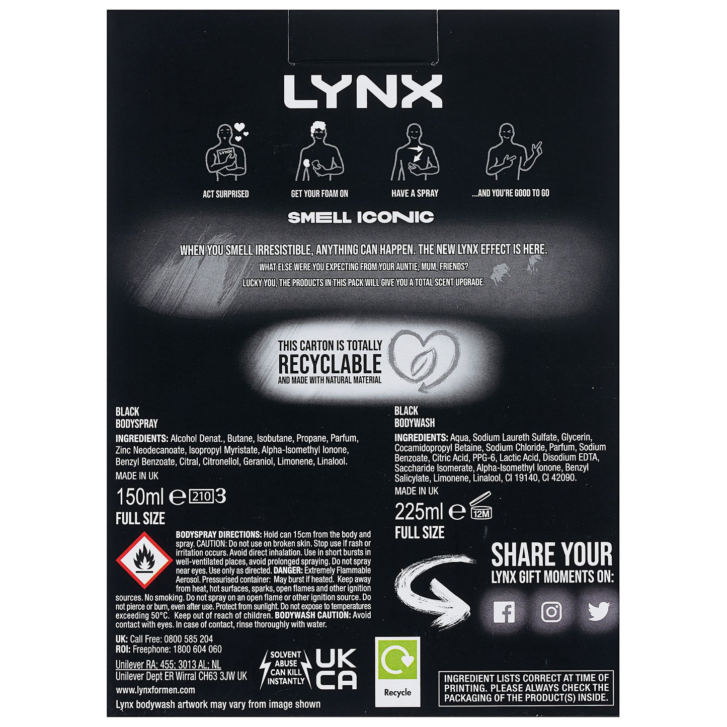 Lynx Black Duo