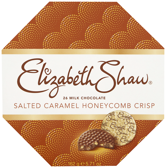 Elizabeth Shaw Milk Salted Caramel Honeycomb Crisp 162g