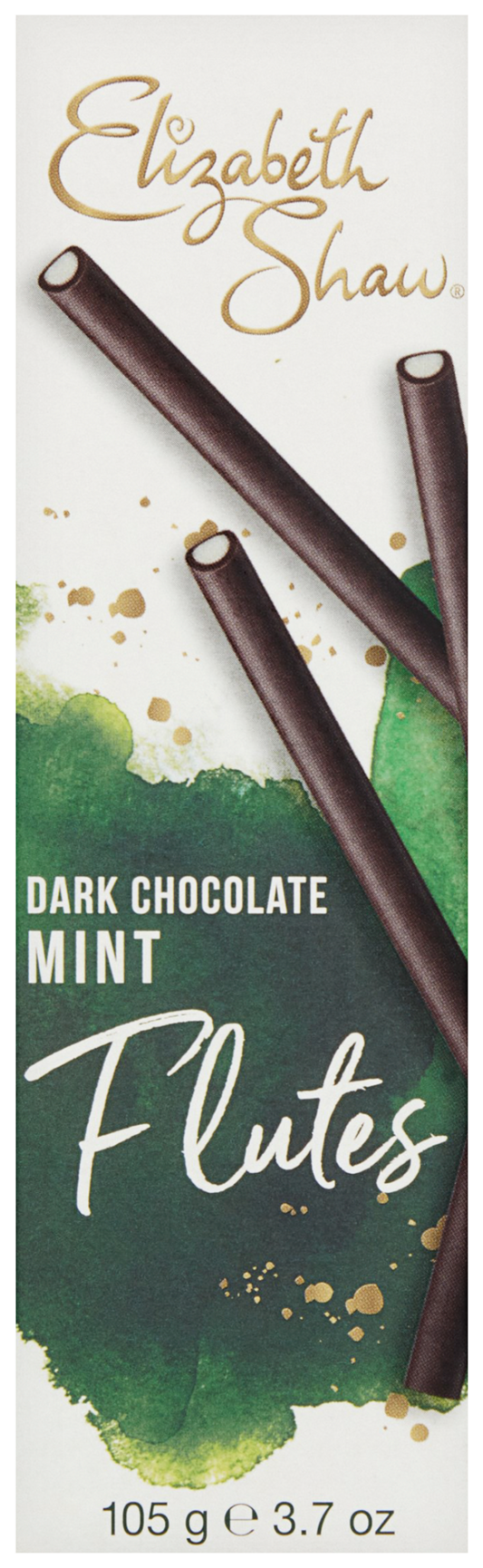 Elizabeth Shaw Dark Mint Flutes 105g